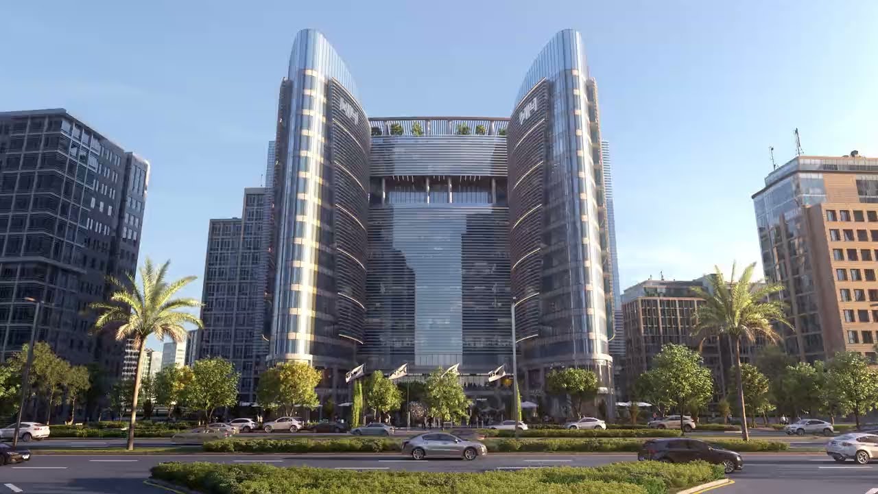 مكتب بمساحة 58 متر للبيع في مول White14 business complex