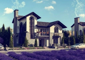 بيوت وفلل للبيع في كمبوند لافند 345 متر