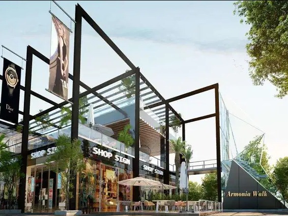 عيادة بمساحة 79 متر للبيع في مول ارمونيا وورك العاصمة الادارية