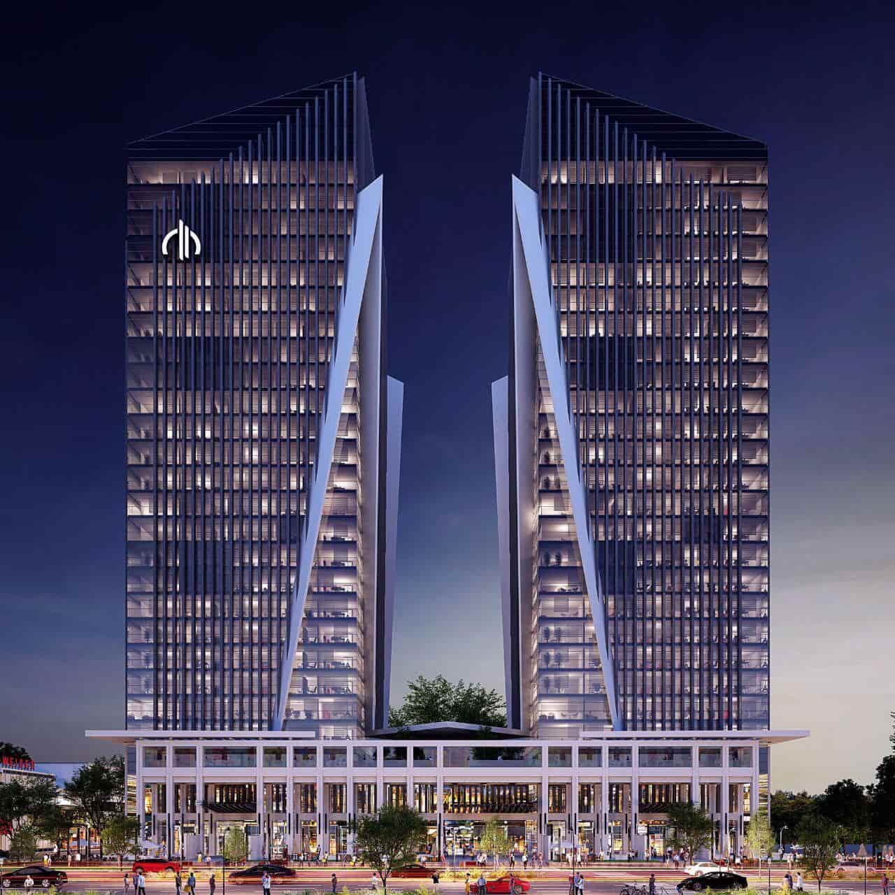 3 غرف عيادات للبيع في اويا تاورز