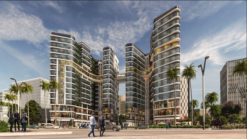 مكاتب للبيع في برجي جي دي توين تاورز