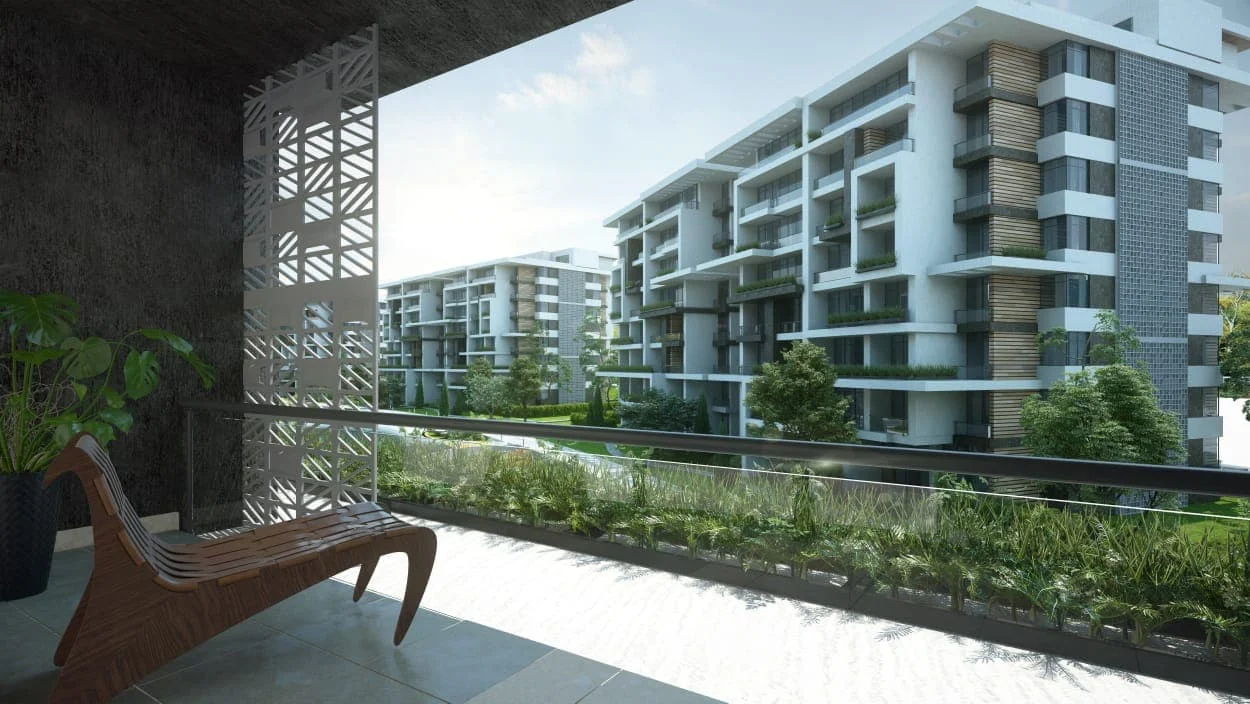 بمساحة 60 متر استوديو للبيع في مشروع لا كابيتال