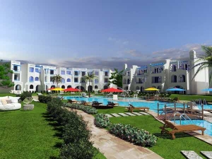 بمساحة 220 متر شاليهات للبيع في قرية ماجيستي باي الجلالة