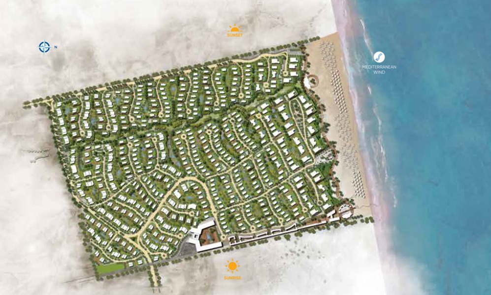 3 غرف نوم تاون هاوس للبيع في قرية ملاذ الساحل الشمالي