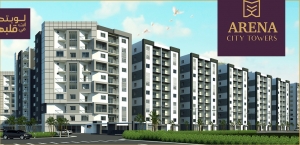 شقق للبيع في ارينا سيتي تاورز 3 غرف نوم 154 متر