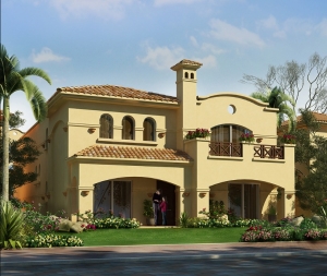 ارخص فيلا 175م للبيع بجاردن فى la vista topaz sokhna