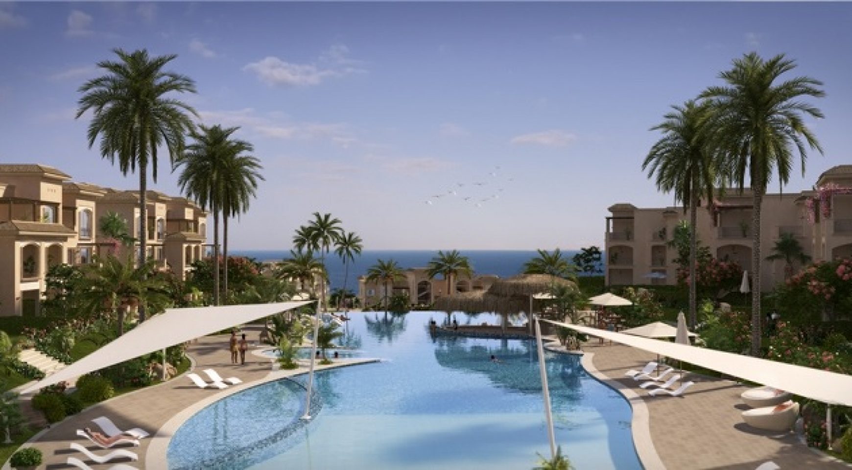 تحت سعر السوق شاليه 145م للبيع في laguna bay sokhna