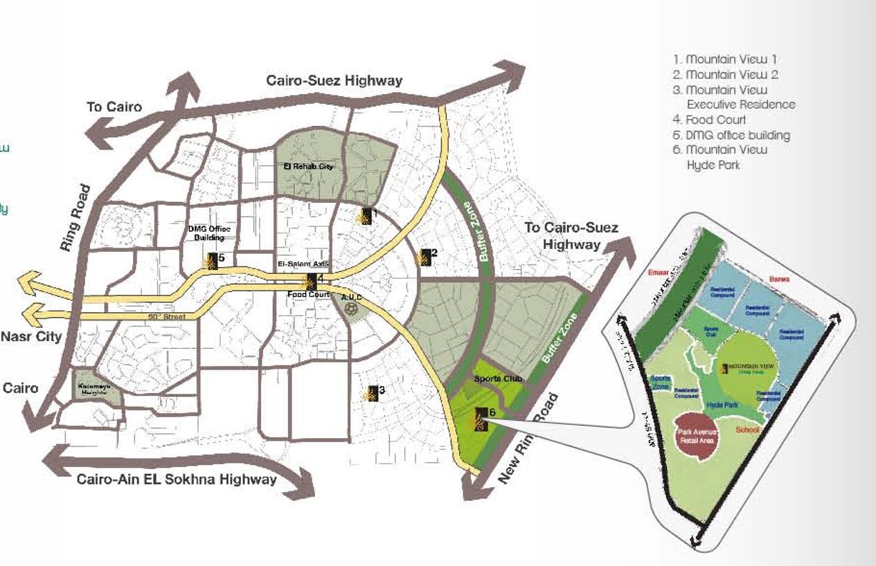 Mountain View Hyde Park New Cairo