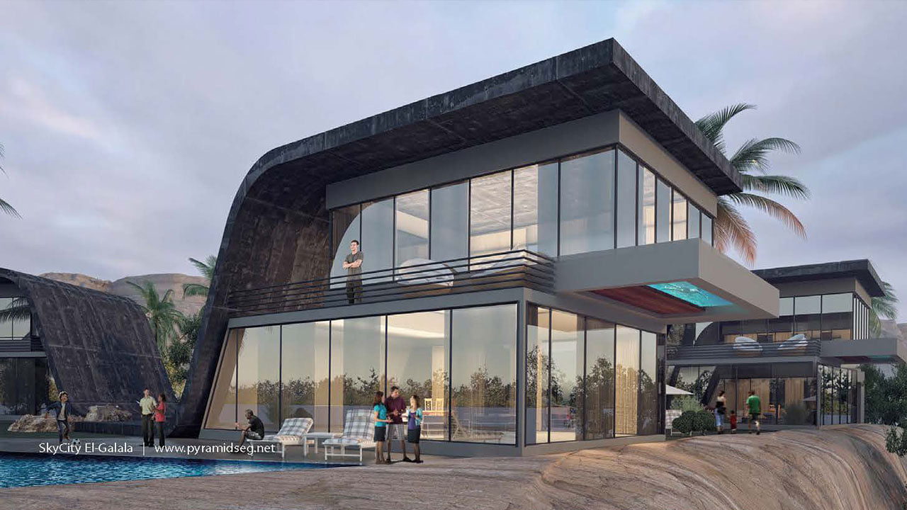 Sky City Resort El Galala Pyramids