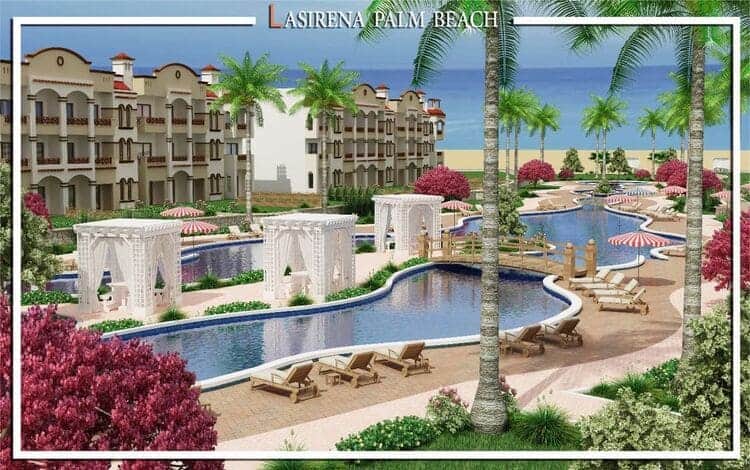 شاليه لقطة للبيع 125م في Lasirena Palm Beach بسعر خيالي