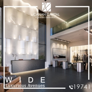 بمساحة 135 متر مكاتب للبيع في كنان كابيتال مول