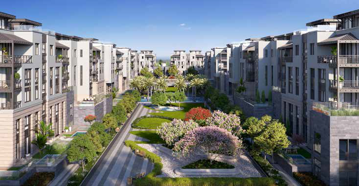 اميز فيلا للبيع بكمبوند The Annex Trio Gardens بمساحة 280 متر