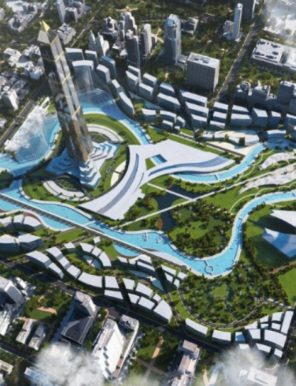 وحدات بمساحة 105 متر للحجز في برج العاصمة الادارية الجديدة