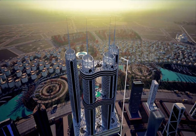 للبيع بالتقسيط مكتب 93 متر في Nile Business City