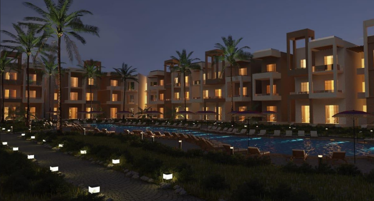 أسكن في العين السخنة بمشروع كايب باي