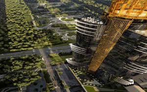 استثمر فى وحده مساحه 52م في نايل بيزنس سيتي العاصمة