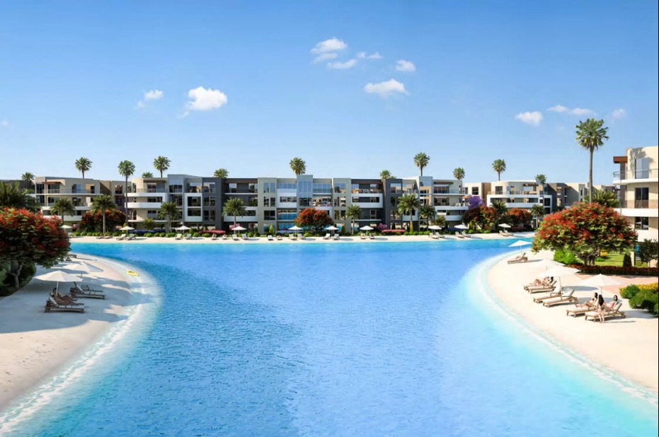 فرصة عظيمة شاليه 250 م مع اقساط على 7 سنوات فى bo sands north coast