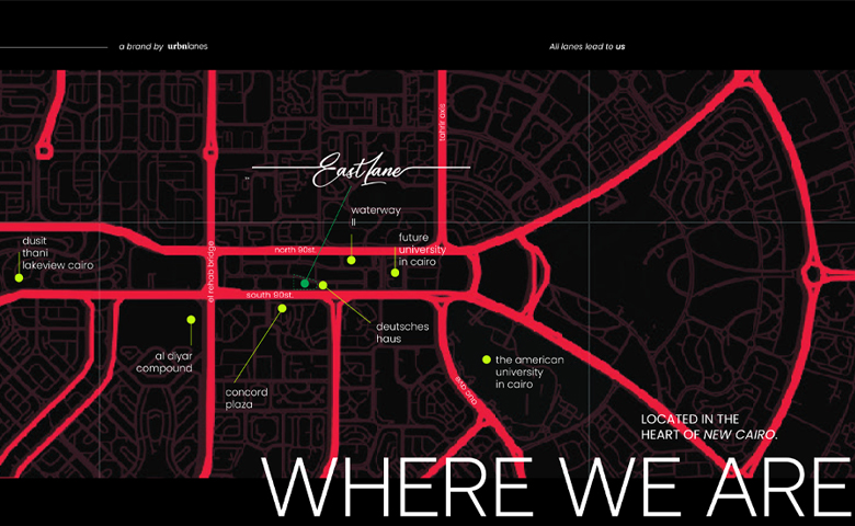 East Lane New Cairo Mall Urban lanes