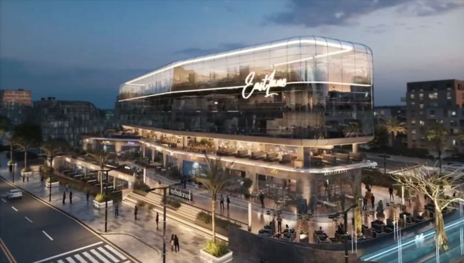 East Lane New Cairo Mall Urban lanes