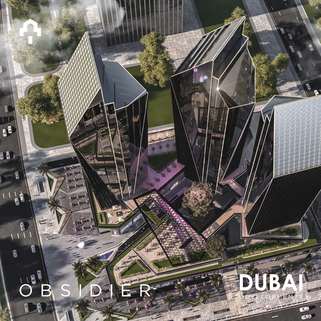 مول اوبسيدر تاور العاصمة الإدارية الجديدة دبي للتطوير العقاري – Obsidier Tower New Capital Mall 