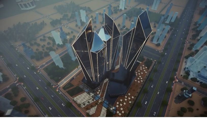 مول اوبسيدر تاور العاصمة الإدارية الجديدة دبي للتطوير العقاري – Obsidier Tower New Capital Mall 