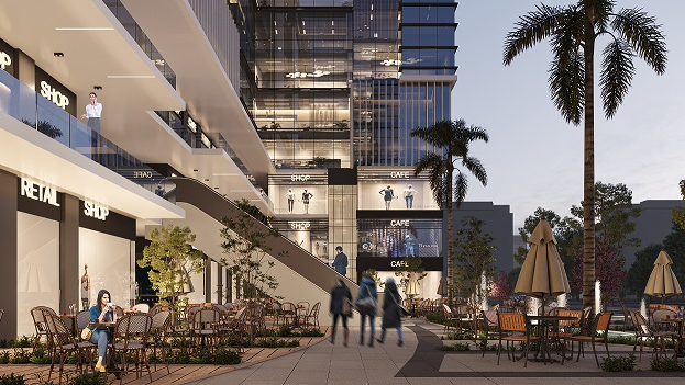 بمُقدم 30% أحصل على مكتب بمساحة 78 متر في مول ذا فورت تاور