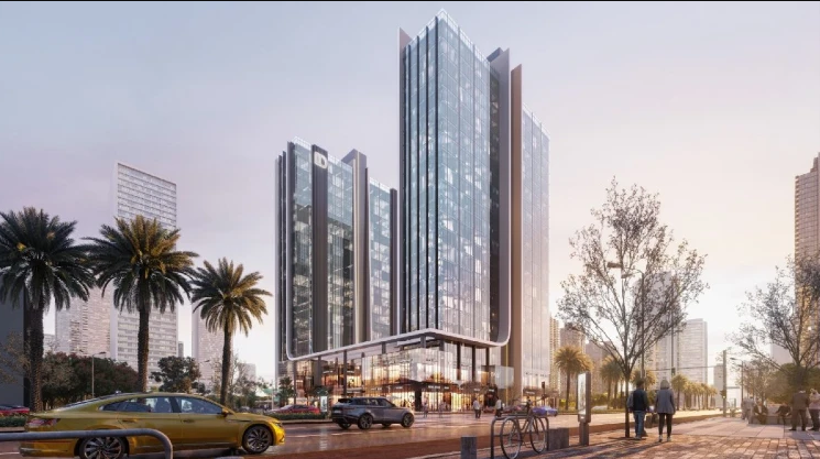 بالتقسيط إشتري مكتب في مشروع ذا فورت تاور بمساحة 80 متر