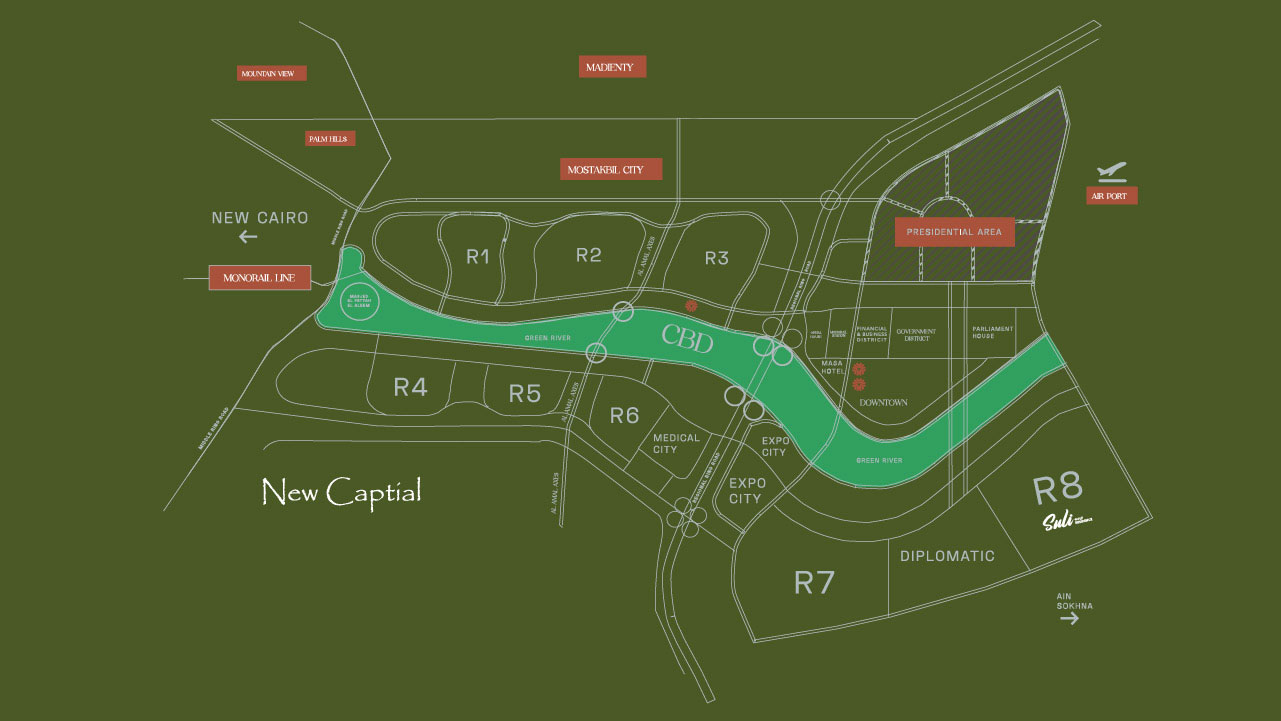 إقتني وحدتك الأن في كمبوند سولي جولف ريزيدنس العاصمة الجديدة 215 متر