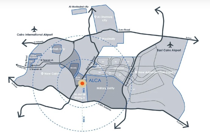 Alca Compound New Cairo Saudi American Group