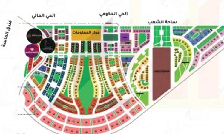 مول داون تاون 3 العاصمة الإدارية الجديدة أيت العقارية – Downtown 3 New Capital Mall