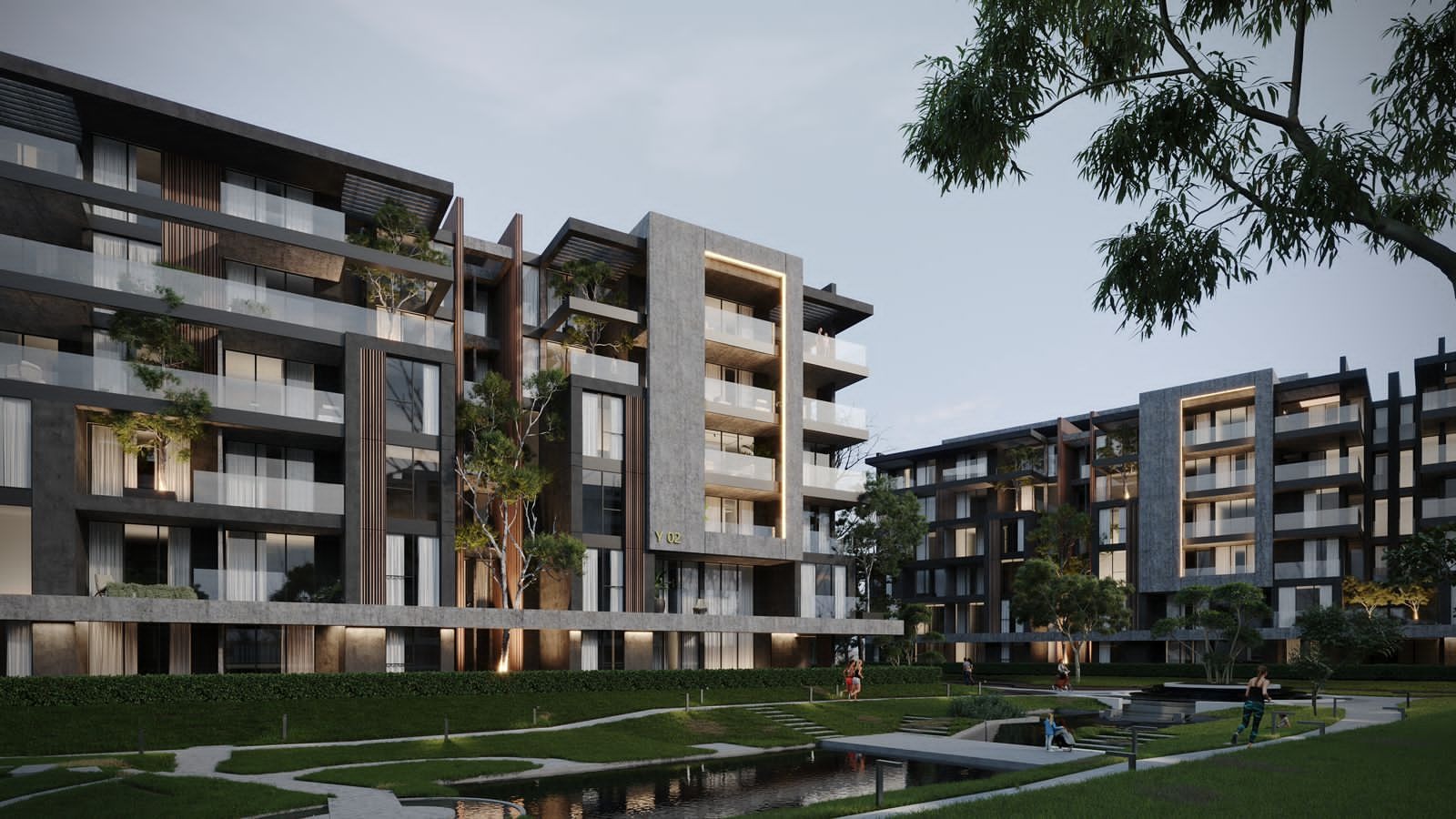 Yellow New Cairo Compound Urbnlanes Developments