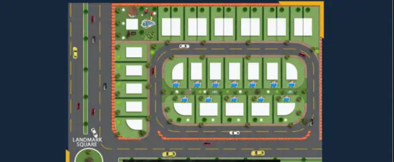 كمبوند جيزيل زايد الجديدة لاند مارك – Giselle New Zayed Compound