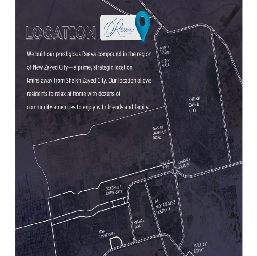 Reeva Sheikh Zayed Compound Malvern