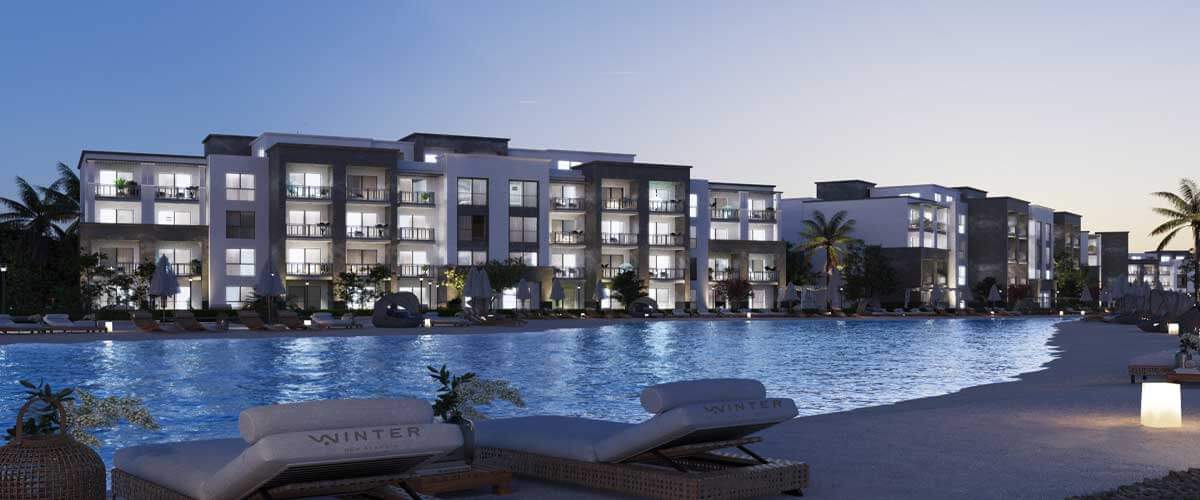 ارخص شاليه 130م للبيع فى منتجع وينتر