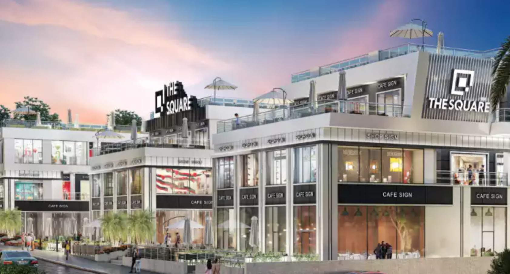 ذا سكوير مول الشروق سيتي فاليو العقارية – The Square Mall El Shorouk City