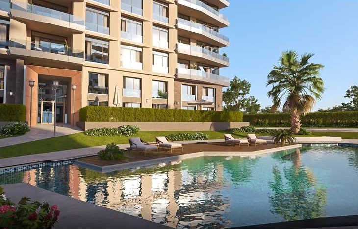 Book apartments for sale in Green Avenue project in the New Administrative Capital!