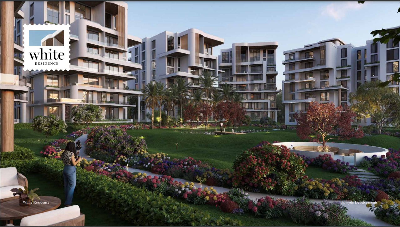 White Residence New Cairo Compound Upwyde