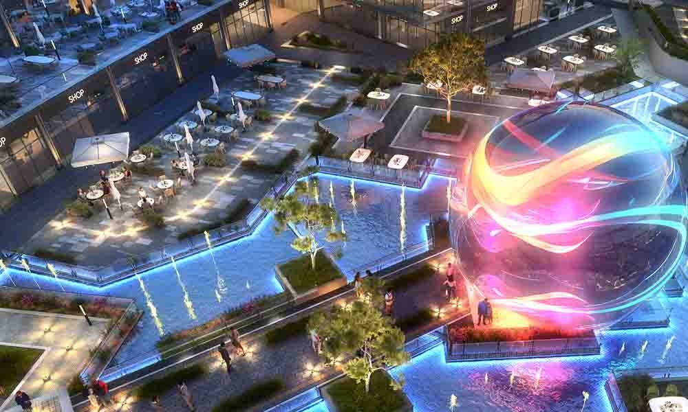 مول اي في بيزنس بارك التجمع الخامس ويلث العقارية – IV Business Park New Cairo Mall