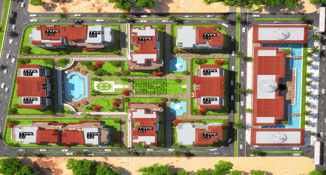 Peerage New Cairo Compound Al Riyadh Misr Development