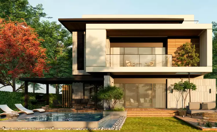 فرصة عظيمة فيلا 340م مع اقساط على 7 سنوات فى Telal East New Cairo