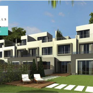 بسعر مغري شاليه 200م بكمبوند بالم هيلز قطامية 2 فيو رائع