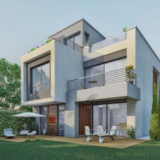 بسعر مغري شاليه 200م بكمبوند بالم هيلز قطامية 2 فيو رائع