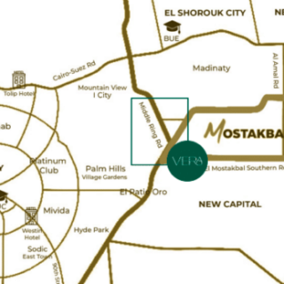 فيلا للبيع 225م في كمبوند فيرا القاهرة الجديدة بتسهيلات فى السداد