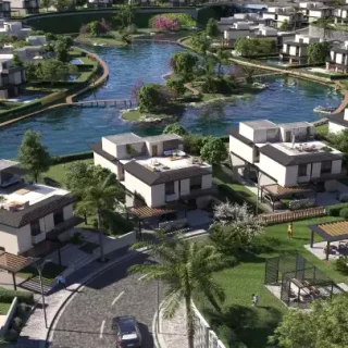 فرصة عظيمة فيلا 340م مع اقساط على 7 سنوات فى Telal East New Cairo