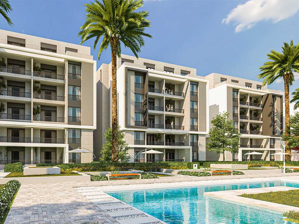 كمبوند مون ريزيدنس التجمع الخامس المراسم – Moon Residence Compound New Cairo