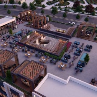 باقل من سعر السوق، مكتب في رويال بلازا مول اكتوبر 75م تشطيب كامل