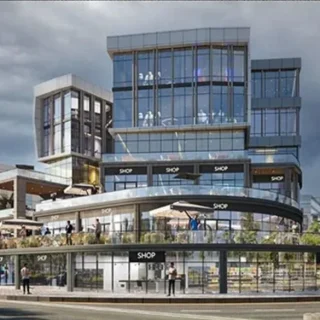 اميز مكتب للبيع ب مول إن 90 القاهرة الجديدة بمساحة 85 متر