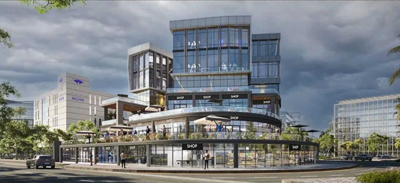 اميز مكتب للبيع ب مول إن 90 القاهرة الجديدة بمساحة 85 متر