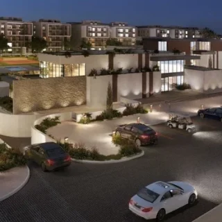 بسعر مغري فيلا 250م بمشروع مون ريزيدنس التجمع الخامس فيو رائع