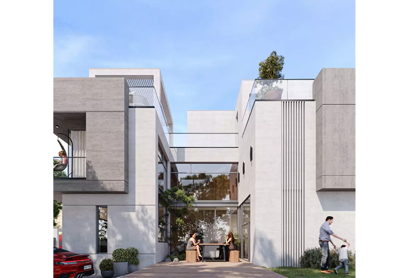 فلل للبيع في كمبوند نوشن 500 متر